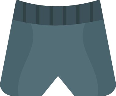 Yüzme Kısaltması Vektör Simgesi Tasarımı