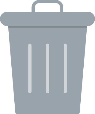 Trash Can Vector Icon Design