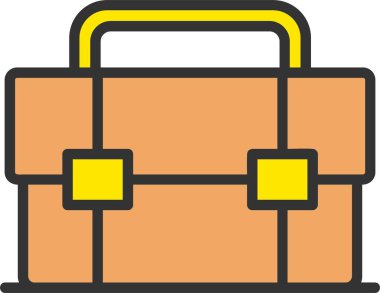 Briefcase Vector Icon Design