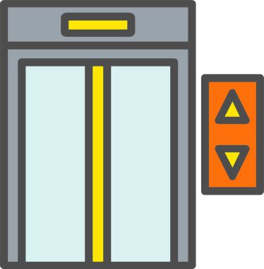 Elevator Vector Icon Design