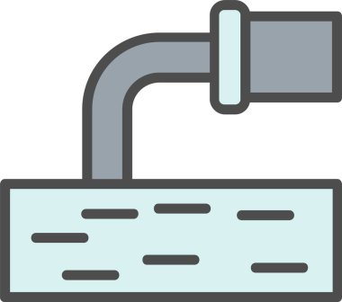 Waste Water Vector Icon Design