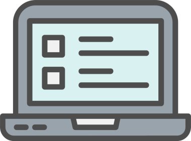 Dizüstü vektör simgesi tasarım