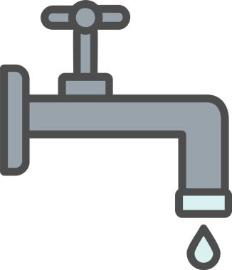 Faucet Vector Icon Design