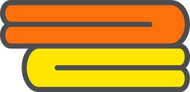 Towel Vector Icon Design