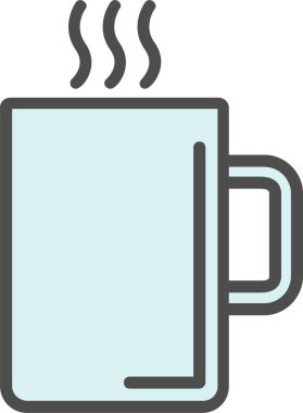 Coffee Mug Vector Icon Design