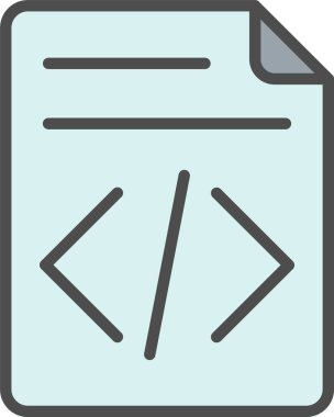 File Extention Vector Icon Design