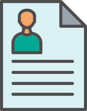 Portfolio Vector Icon Design