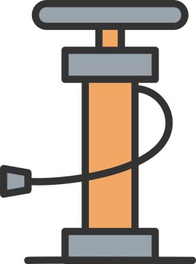 Pompa Vektörü Simgesi Tasarımı