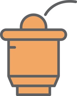 Bira Pong Vektör Simgesi Tasarımı