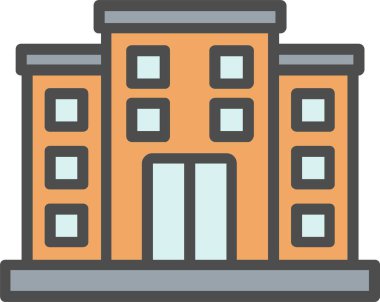 Biuilding Vector Icon Design