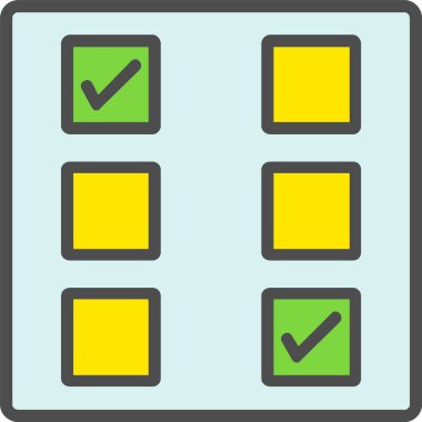 Checkbox Vector Icon Design