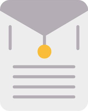 Dosya Vektörü Simgesi Tasarımı