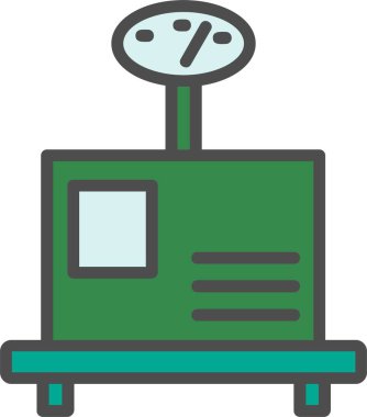 Weight Vector Icon Design