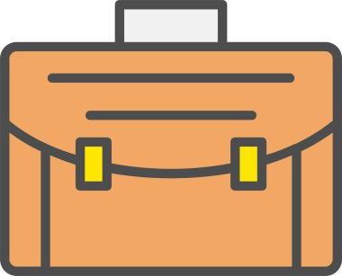 Suitcase Vector Icon Design