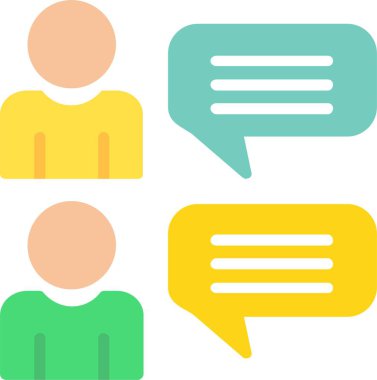 Opinion Vector Icon Design