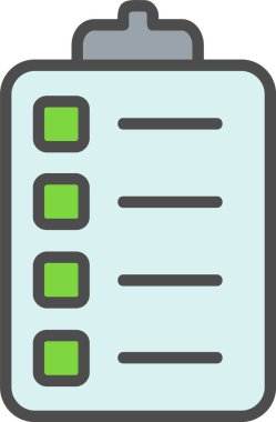 Clipboard Vector Icon Design