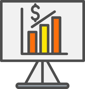 Whiteboard Vector Icon Design