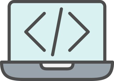 Coding Vector Icon Design