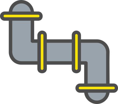 Boru Vektörü Simgesi Tasarımı