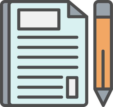 List Vector Icon Design