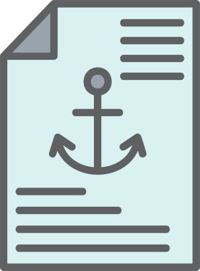 Sunucu Metin Vektör Simgesi Tasarımı