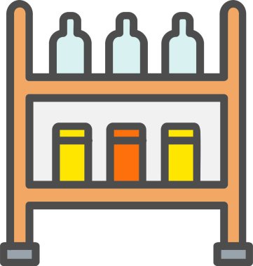 Shelving Vector Icon Design