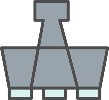 Ataş vektör simgesi tasarım