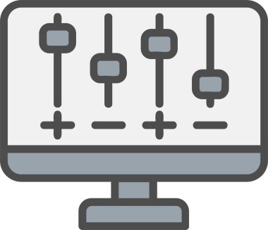 Volume Vector Icon Design