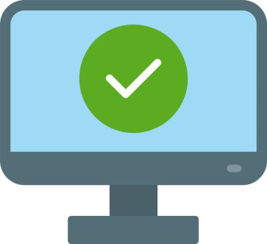 Monitor Vector Icon Design
