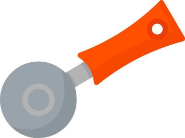 Pizza Cutter Vector Icon Design