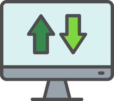 Data Visualization Vector Icon Design