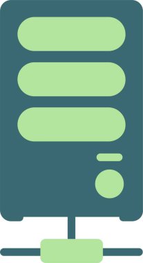 sunucu vektör simgesi tasarımı