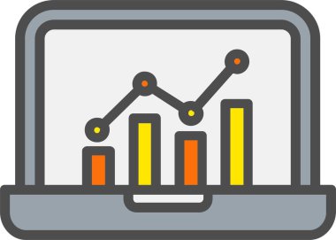 Analytics Vector Icon Design