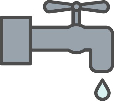 Faucet Vector Icon Design