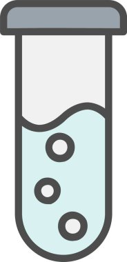 Test Tube Vector Icon Design
