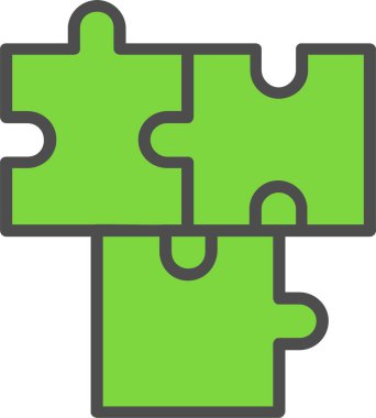 Jigsaw Vector Icon Design