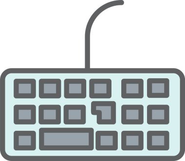 Keyboard Vector Icon Design