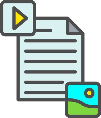 Malzeme Vektör Simgesi Tasarımı