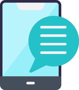 Akıllı Telefon Vektör Simgesi Tasarımı