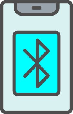 Bluetooth Vector Icon Design