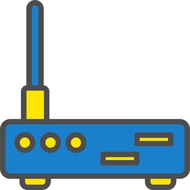 Router Vector Icon Design