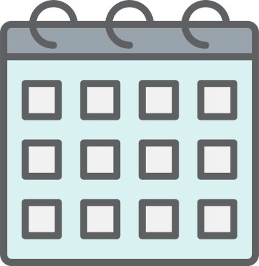 Takvim vektör simgesi tasarım