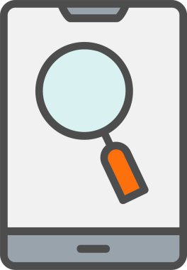 Magnifier Vector Icon Design