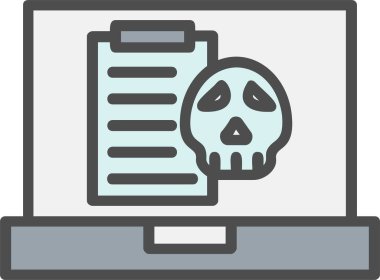 Infected Vector Icon Design