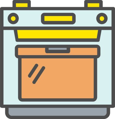 Oven Vector Icon Design