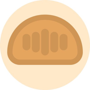 Pita Vektör Simgesi Tasarımı