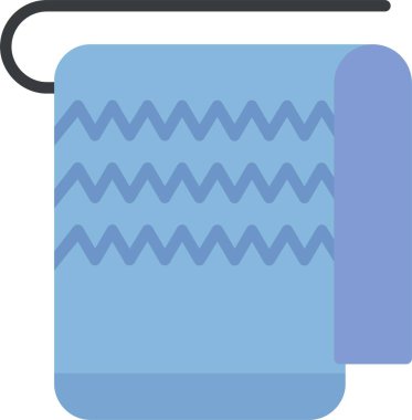 Towel Vector Icon Design