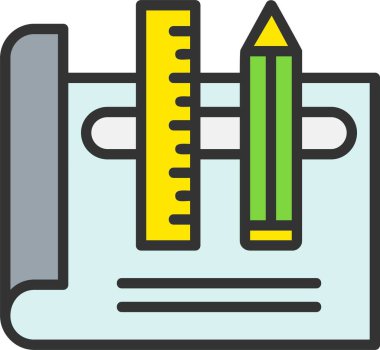 Taslak Vektör Simgesi Tasarımı