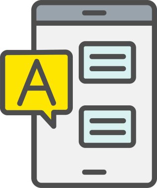 Uygulama Vektörü Simgesi Tasarımı