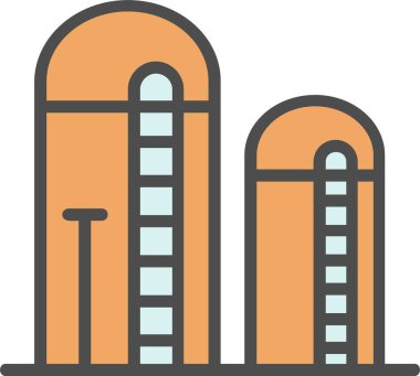 Silo Vector Icon Design